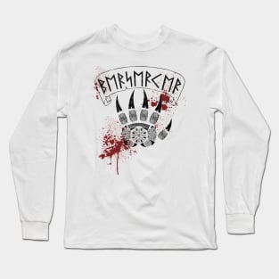 Berserker Bloody, Vikings, Norse Long Sleeve T-Shirt